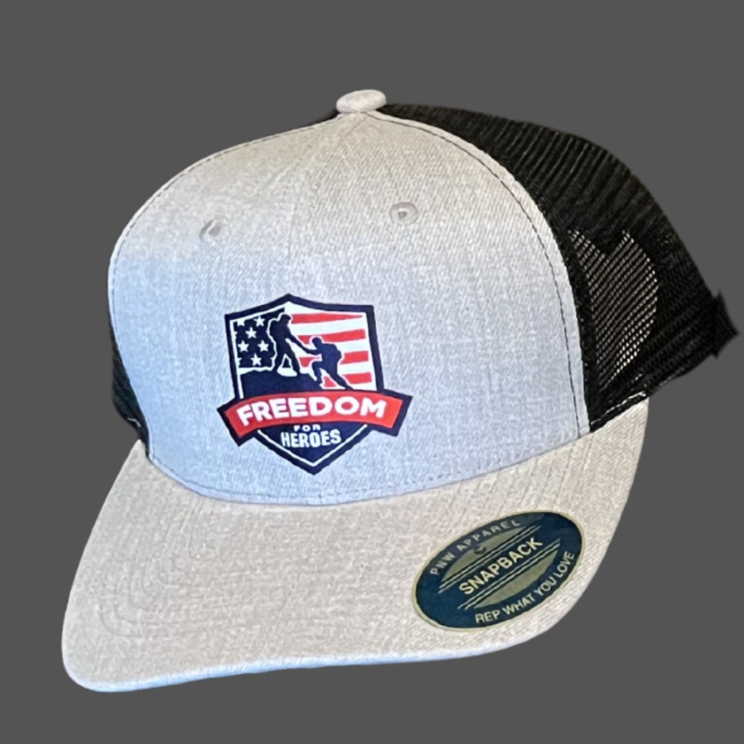 White Hat with Black Back (PREORDER)